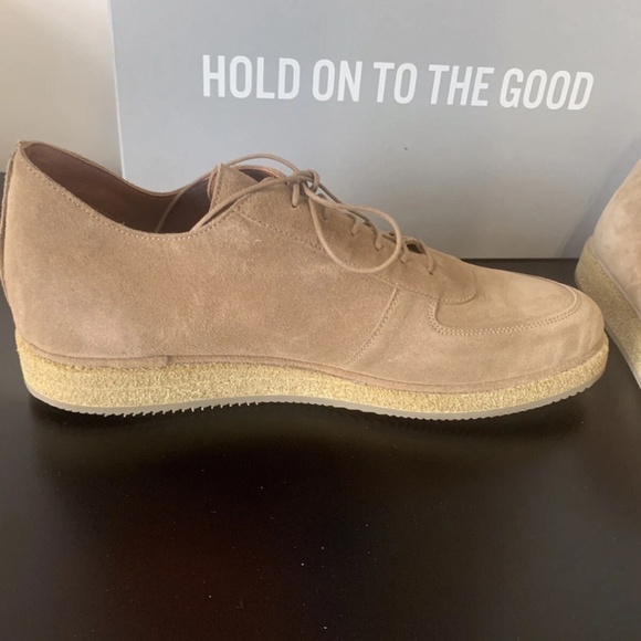 Hard Graft Pure Derby Shoe - Tobacco Sz: 43 NEW - Picture 3 of 9